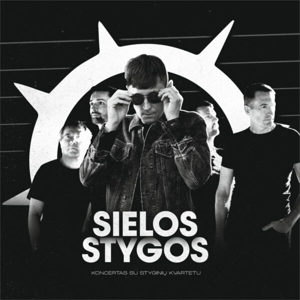 Albumo „Sielos stygos“ viršelyje pavaizduoti grupės SIELA nariai kartu su styginių kvarteto „4Strings“ muzikantais. Viršelis pasižymi tamsiu, gotikiniu stiliumi, būdingu SIELA kūrybai. Šis dizainas atspindi albumo muzikinę nuotaiką ir vizualiai perteikia grupės meninę kryptį.
