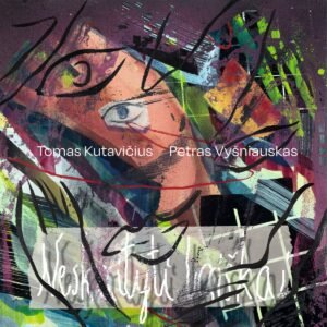 Albumo viršelis yra ekspresyvus ir kupinas abstrakčios energijos. Jame dominuoja ryškios, kontrastingos spalvos – purpurinė, žalia, geltona, mėlyna, rožinė – kurios susilieja į dinamišką kompoziciją. Pagrindinis dėmesys krypsta į centrinį motyvą – stilizuotą žmogaus veidą su viena ryškiai pavaizduota mėlyna akimi.