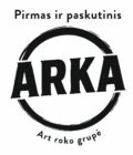 Arka – Pirmas ir paskutinis vinilas: minimalistinis juodai baltas „underground“ stiliaus viršelis.