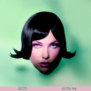 Albumo viršelyje matomas stilizuotas moters veidas – tik galva, be kūno. Ji turi juodus trumpus plaukus (bob kirpimą), ryškų violetinį akių makiažą, nosies žiedą, o fonas yra švelniai žalias, tarsi veidas būtų „išnyrantis“ iš spalvos. Visa kompozicija atrodo gana siurrealistinė ir minimalistinė.