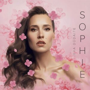 Albumo viršelyje matomas stilizuotas moters portretas – tapybiško, švelnaus stiliaus atvaizdas. Moteris pavaizduota iš priekio, su ilgais banguotais plaukais, aplink ją sklando rožinės gėlės, kurios kuria romantišką, pavasarišką nuotaiką. Fonas taip pat rožinis, primenantis žiedlapius ar akvarelę.